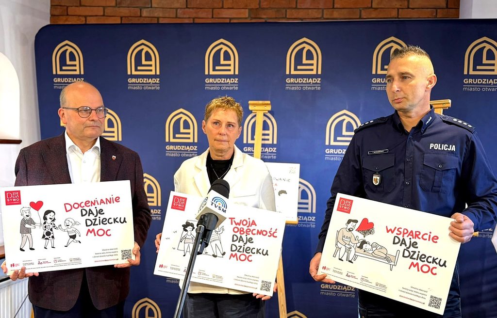 Ogólnopolska kampania „Dzieciństwo bez Przemocy” rozpoczęła się dziś, 7 października w Grudziądzu i potrwa do 19 listopada. Trzeba uświadamiać i przypominać, jakie są formy przemocy wobec dzieci i jak im przeciwdziałać